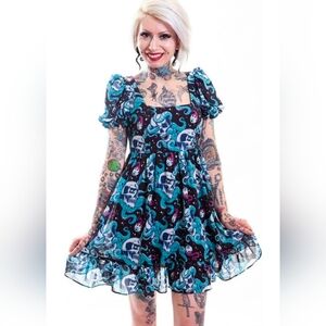 Sourpuss DEAD SEA Cream Puff Dress